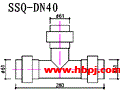 SSQ-DN32活接头水射器结构图(点击放大)